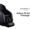 Sharper Image Relieve 3D Massage Chair (Certified Pre-Owned Grade A)