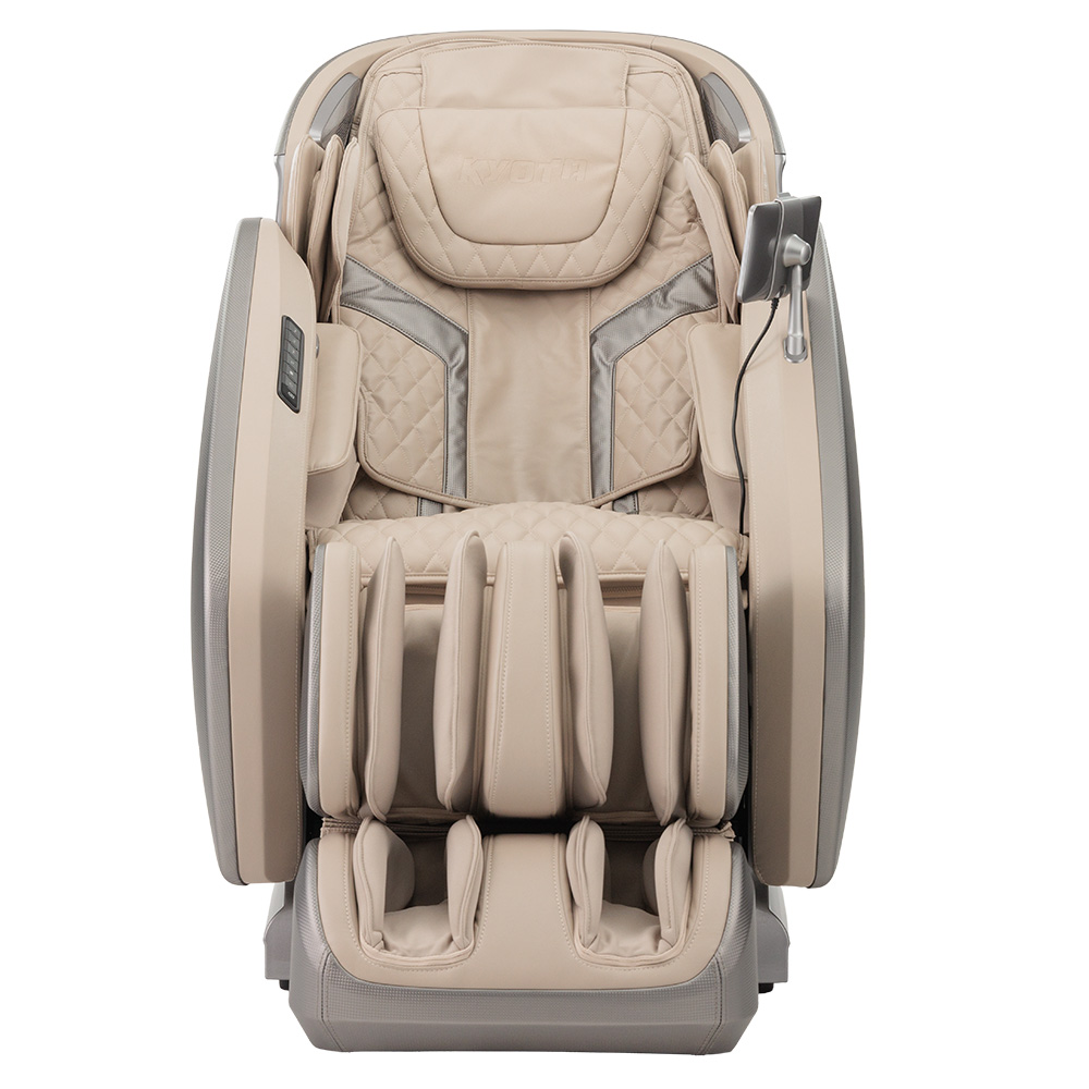 Kyota M900 Hatsumei AI 4D Massage Chair (Certified Pre-Owned) Gray/Tan